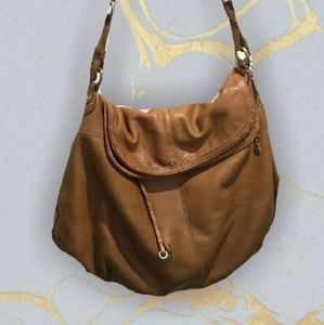 🌺Boho Hayden Harnett tan slouch leather bag